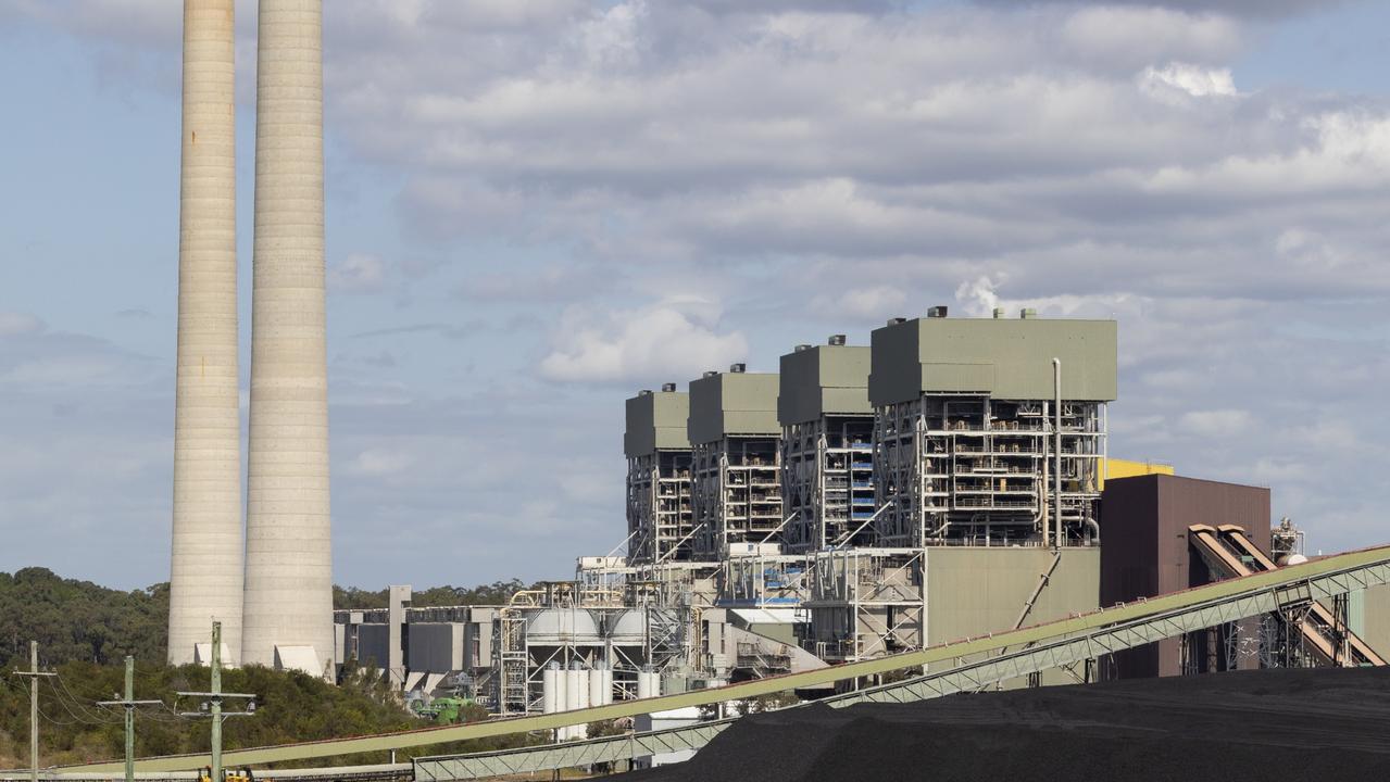 Origin Energy’s Eraring coal station in NSW Hunter Valley.