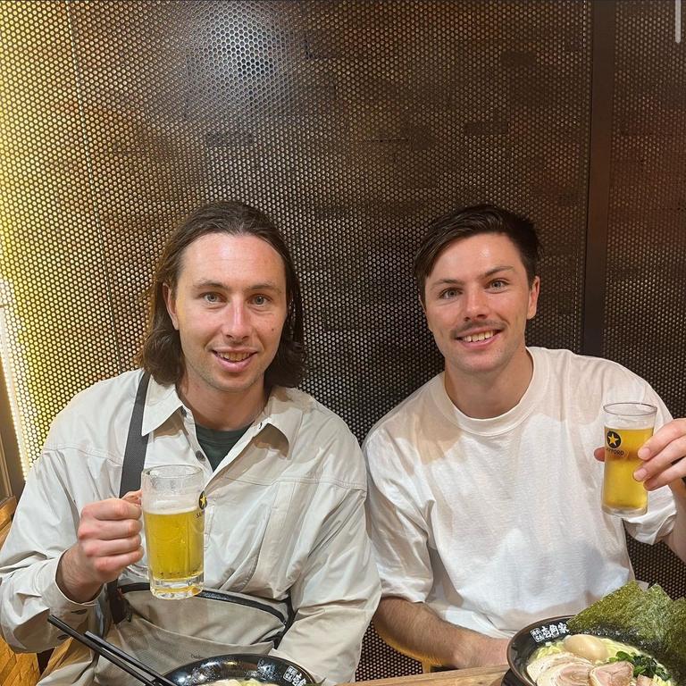 The "wholesome Henry's" (Jack and Ollie) Picture: Instagram