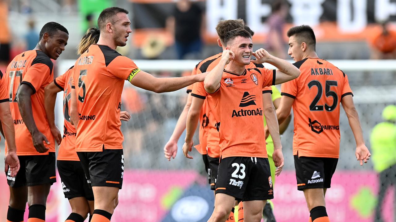 Brisbane Roar is another foreign-owned A-League club. Picture: Bradley Kanaris/Getty Images