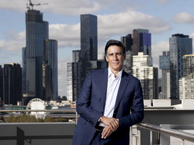 Sunday 11th May 2025.  Nuno Matos, CEO ANZ, in Docklands, Melbourne, Australia..Photograph by Arsineh Houspian.