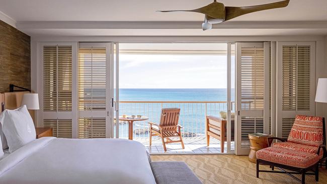 Guestroom at Four Seasons Resort Oahu at Ko Olina. Picture: anveer Badal