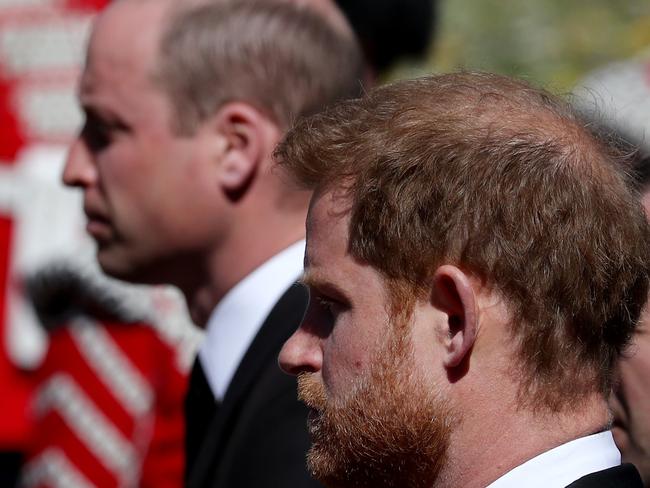 Prince William and Prince Harry have no plans to meet while the Duke of Sussex is in London to see their father, King Charles III. Picture: Gareth Fuller/WPA Pool/Getty Images