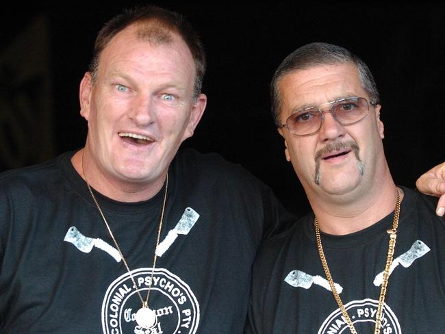 Mark 'Jacko' Jackson and Mark 'Chopper' Read.