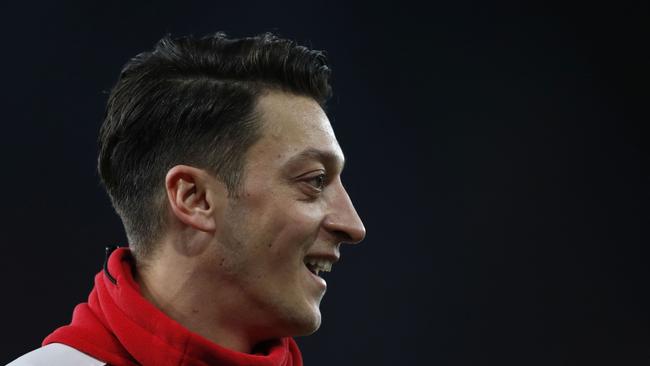 Arsenal's German midfielder Mesut Ozil