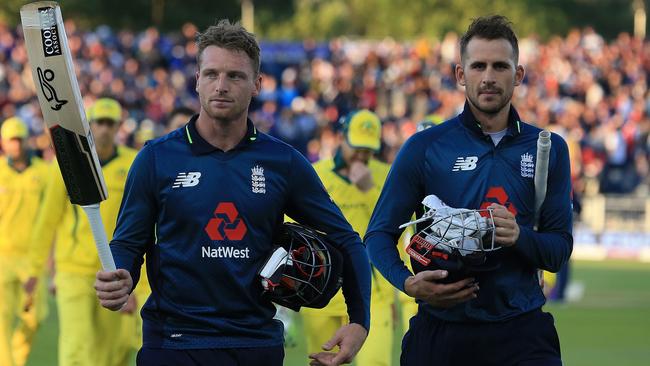 Jos Buttler and Alex Hales were unstoppable at Durham. Picture: AFP.