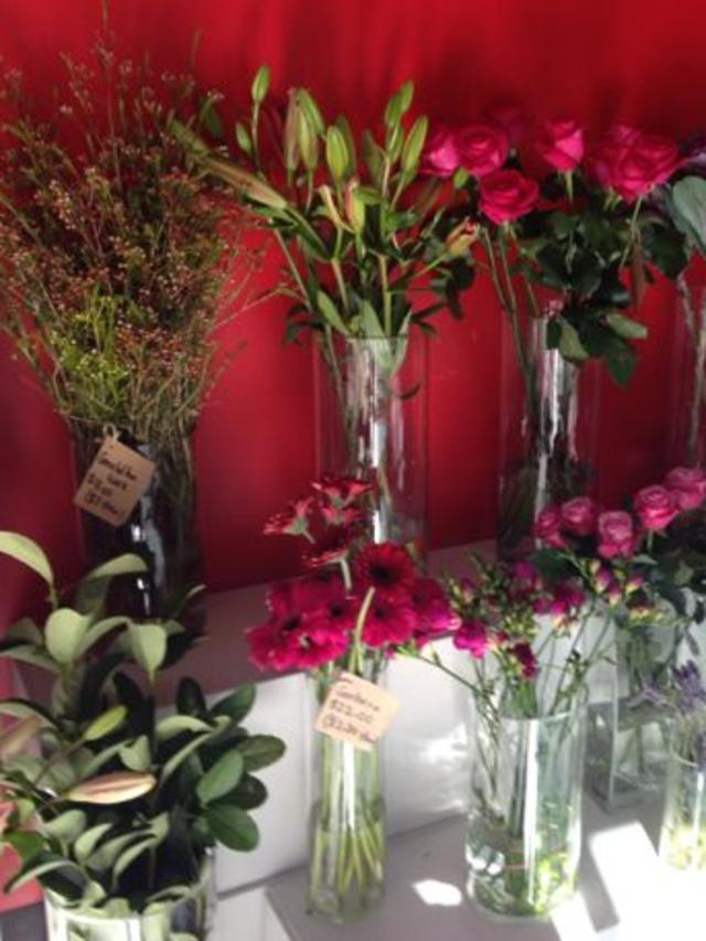 The TAFE florist in Ultimo