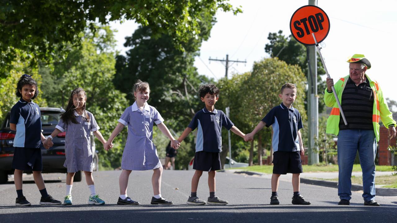Children could soon be arriving at primary schools at different times under a trial announced in NSW. Picture: George Salpigtidis
