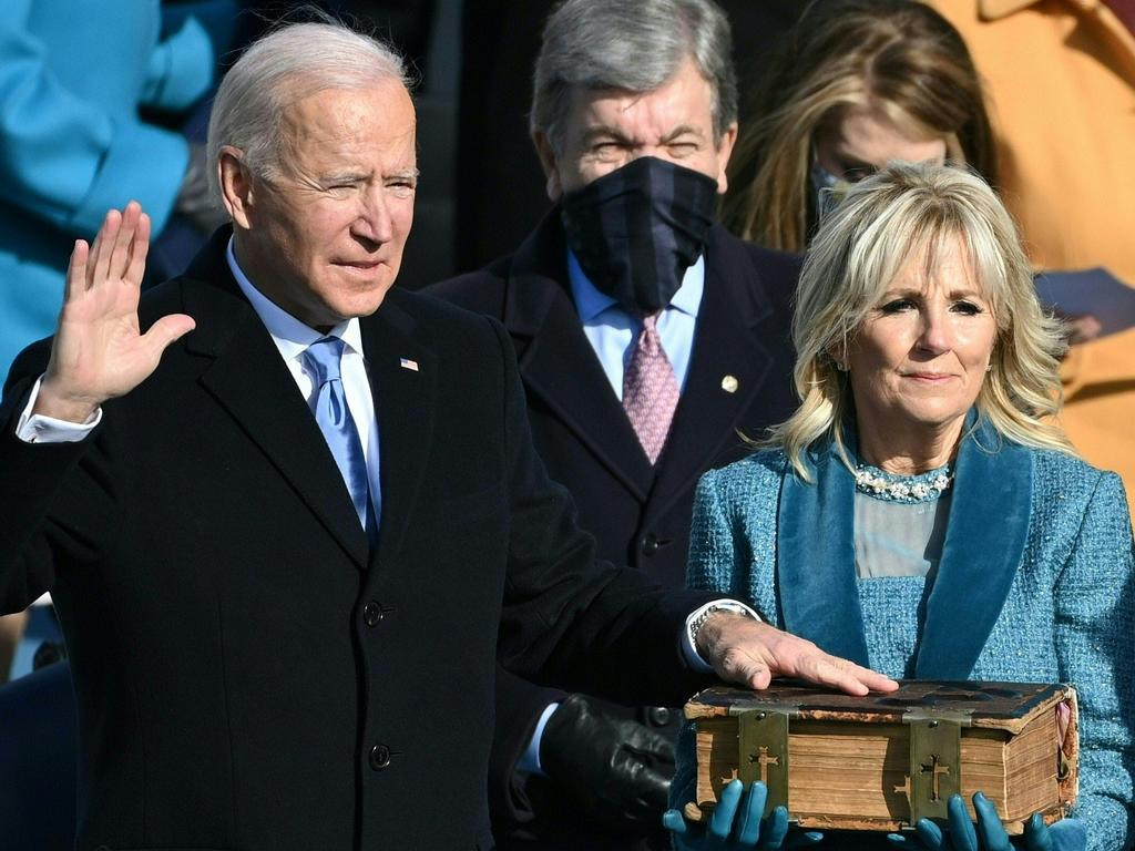 Mr Biden is ‘enthusiastic’ about visiting Australia, the PM says. Picture: Brendan Smialowski / AFP