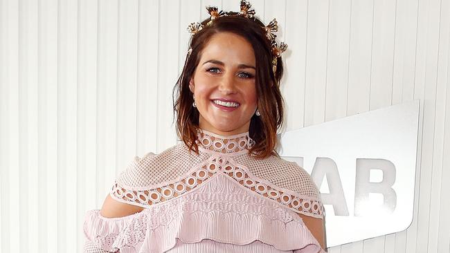 Michelle Payne at the Melbourne Cup. Picture: Getty Images