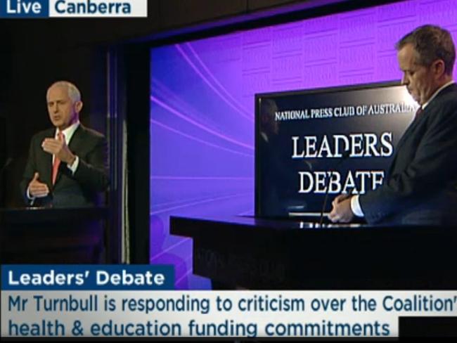 Neither leader appeared to answer all the questions during the debate.