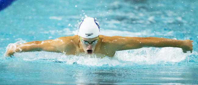 Lachlan Gilbert from Nudgee. (AAP Image/Richard Walker)