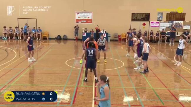 Replay: Vic Bushrangers v NSW Waratahs (U18 Boys GF) – Australian Country Junior Basketball Cup Day 5