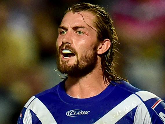 Kieran Foran . NRL; North Queensland Cowboys Vs Canterbury-Bankstown Bulldogs at 1300 Smiles Stadium. Picture: Alix Sweeney