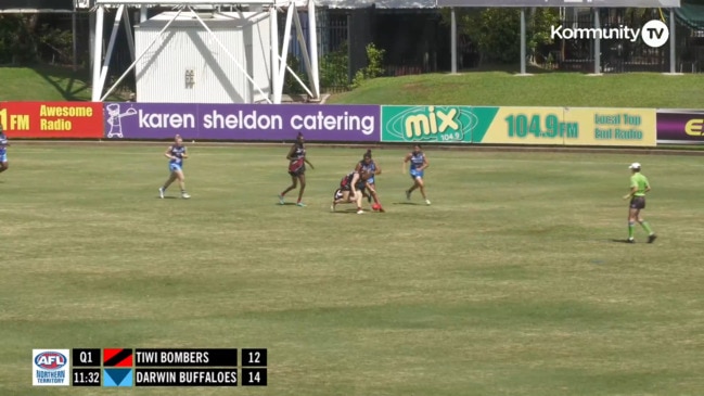 Replay: NTFL - Tiwi Bombers vs Darwin Buffaloes (Women)