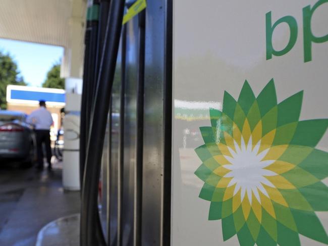 A BP company logo is displayed on a fuel pump on the forecourt of a gas station operated by BP Plc in London, U.K., on Tuesday, June 4, 2013. Royal Dutch Shell Plc, BP Plc, Statoil ASA and Platts, the oil-price data collector owned by McGraw Hill Financial Inc., said they're being investigated after the European Commission conducted raids in three countries to ferret out evidence of collusion. Photographer: Chris Ratcliffe/Bloomberg