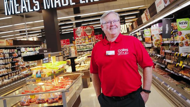 Coles chief executive Stephen Cain Picture: Wayne Taylor