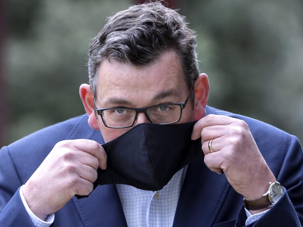 Melburnians became the most locked down people in the world under Dan Andrews’ leadership. Picture: David Geraghty