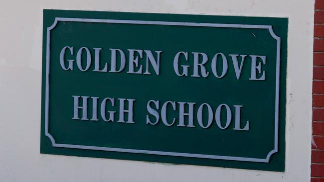 ADELAIDE, AUSTRALIA - NewsWire Photos September 29 2022: General View of Golden Grove High School. A series of violent and distressing fight videos have come out from Golden Grove High school. Picture: NCA NewsWire / Kelly Barnes