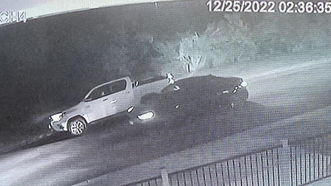 CCTV images depicting a Christmas Day break-in at an Upper Coomera house.