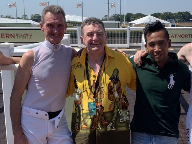 Tears flow as jockey who nearly died returns to the races