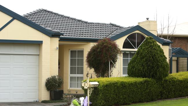 The Pakenham home where Kylie Blackwood was murdered