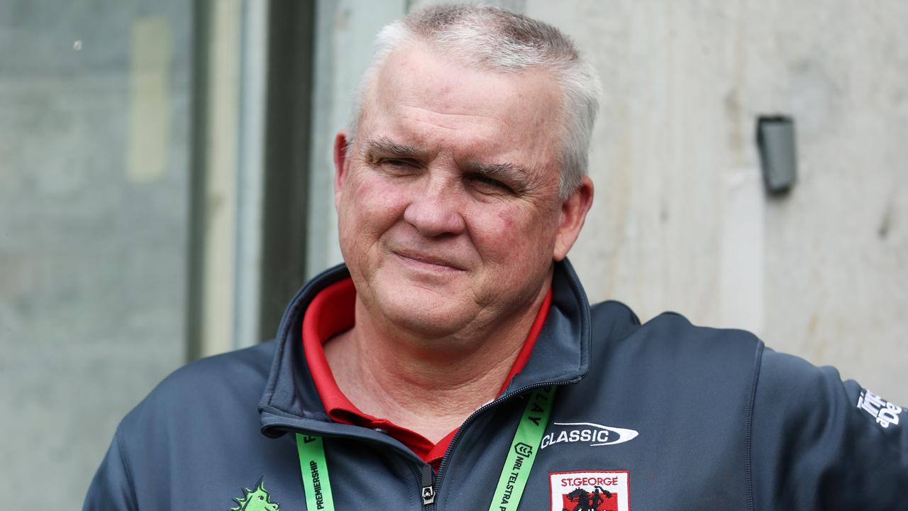 Dragons coach Anthony Griffin has spoken out to Phil Rothfield. Picture: Matt King/Getty Images
