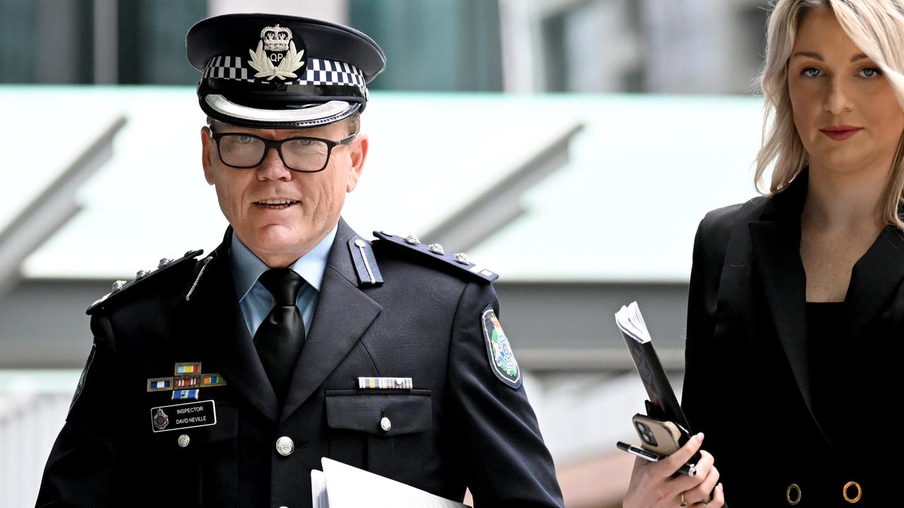 Queensland Police Inspector David Neville. Picture: NCA NewsWire/Dan Peled