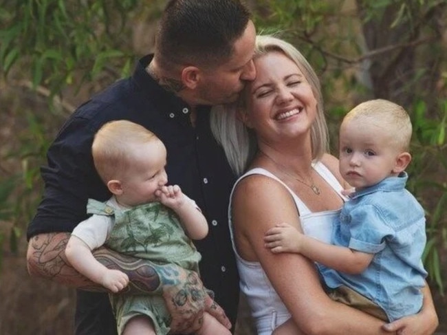 Brandi Allsop, a mother of two from Queensland, has been fighting triple-negative breast cancer for over three years.Â 