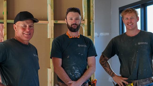 Whyalla-based construction company Steve White Builders says the boom in developments has made residents feel more confident about the future. Picture: Supplied.