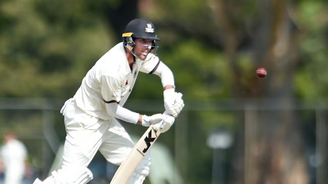 Adelaide Uni Captain Will Bosisto has been a consistent force at the crease. Picture: Tricia Watkinson