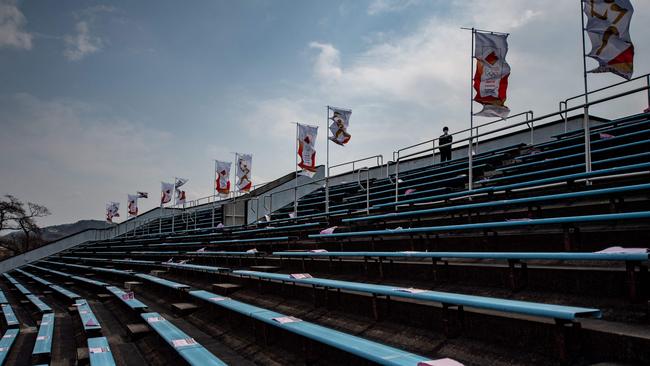 It will either be no fans or fans but no cheering. Picture: AFP Photo