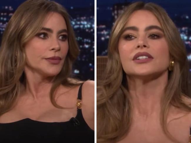 Sofia Vergara on The Tonight Show.