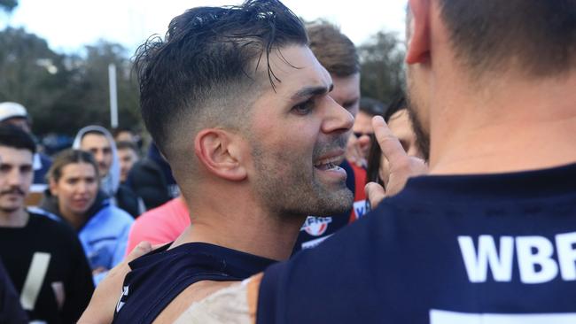 Langford (pictured) said belief helped his side across the line in a tense final quarter on Saturday. Picture: Davis Harrigan