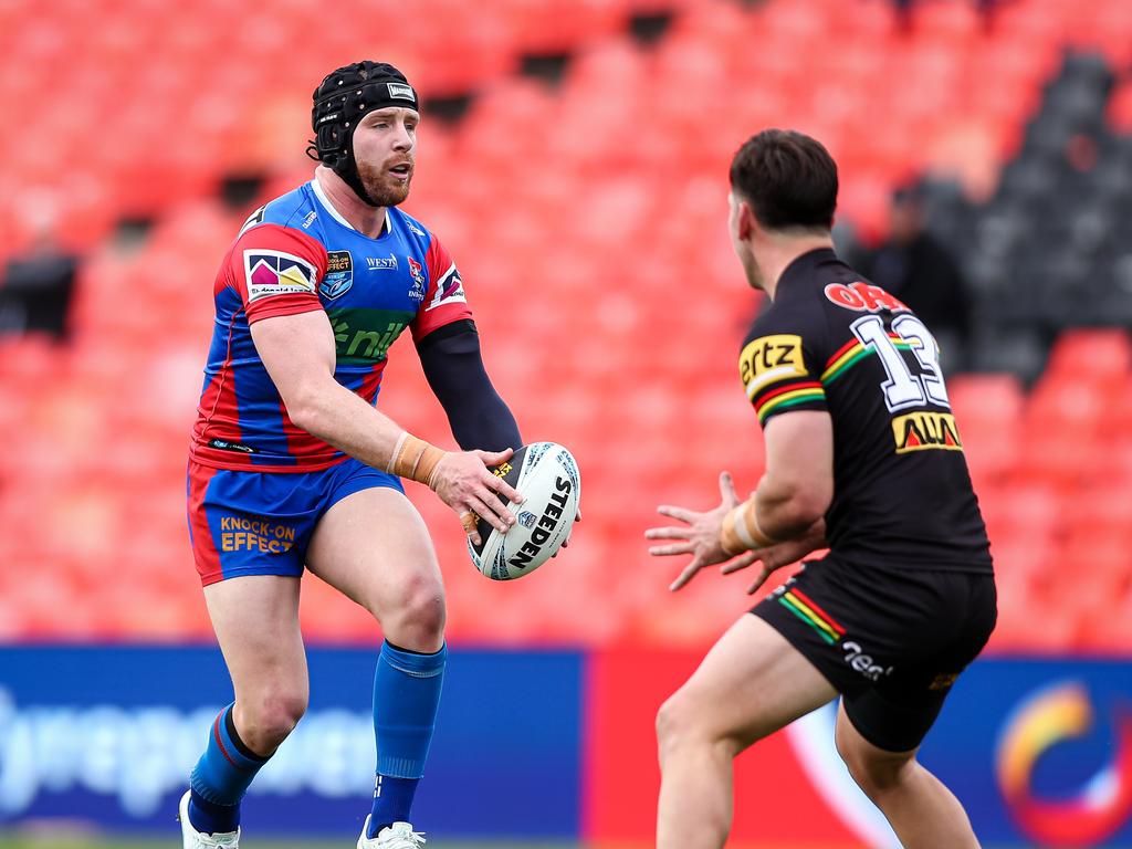 Knights playmaker Jackson Hastings is set to start the season in the NSW Cup. Credit: NRL Images.