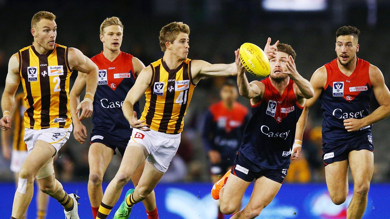 Box Hill and Casey could play in an eight-team VFL this year. (Photo by Michael Dodge/AFL Media/Getty Images)