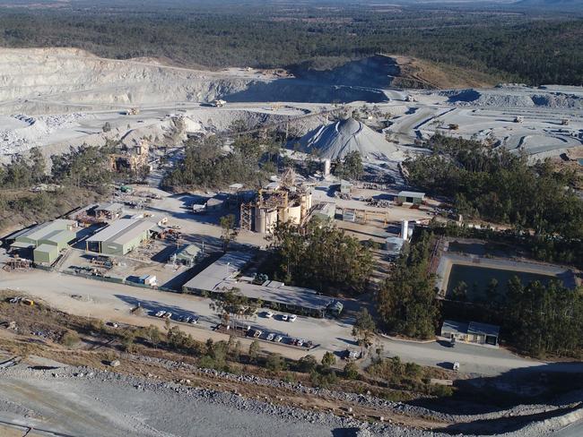 Evolution Mining's Mt Rawdon gold mine. Picture: supplied by Evolution.