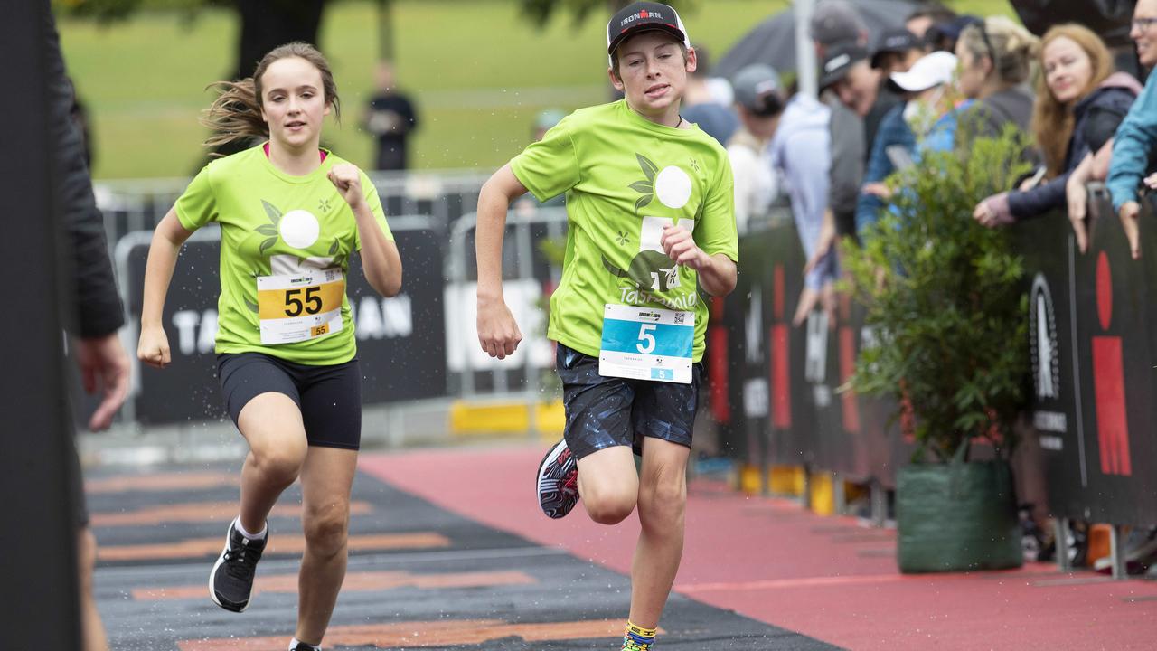 IRONKIDS race at Hobart. Picture: Chris Kidd