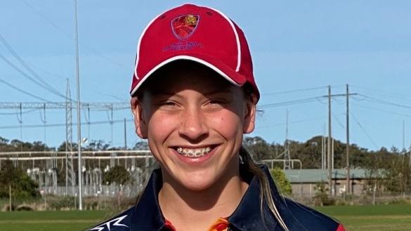 Caoimhe Bray of the Greater Hunter Coast U18s girls. Picture: Contributed