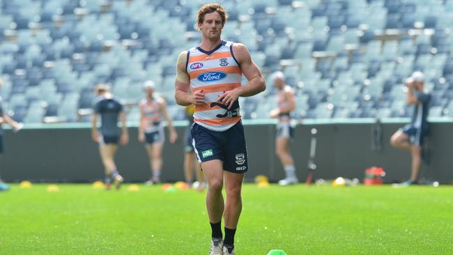Jed Bews is another Cat in the mix. Picture: Mitch Bear