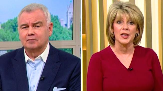 Ruth Langsford and Eamonn Holmes. Picture: Twitter.