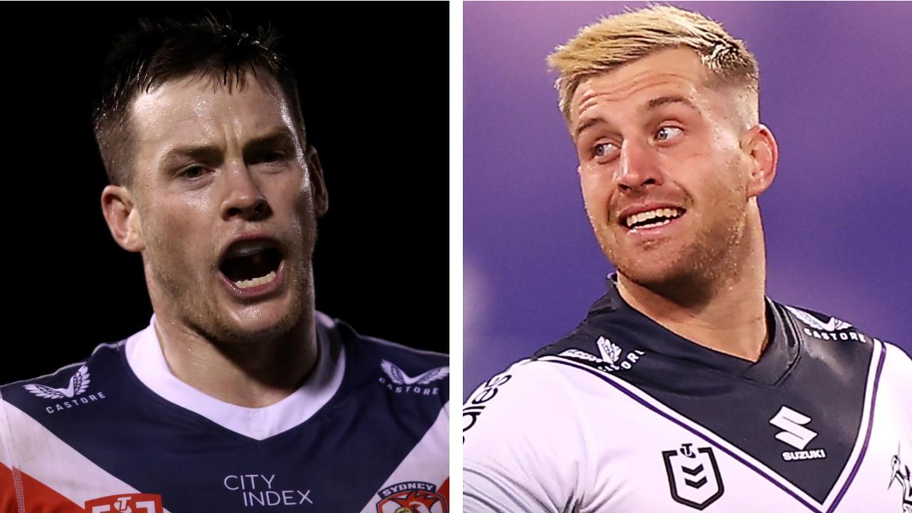 Luke Keary and Cameron Munster.