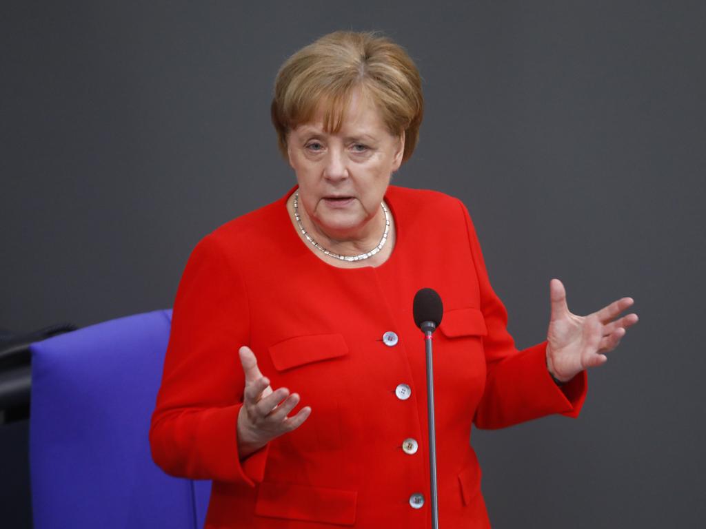 Merkel was recognised for her leadership during the Greek debt crisis and European migrant crisis but also faced plenty of questions over her immigration policies after more than 1.1m asylum seekers entered the country in 2015-16. Photo by Michele Tantussi/Getty Images