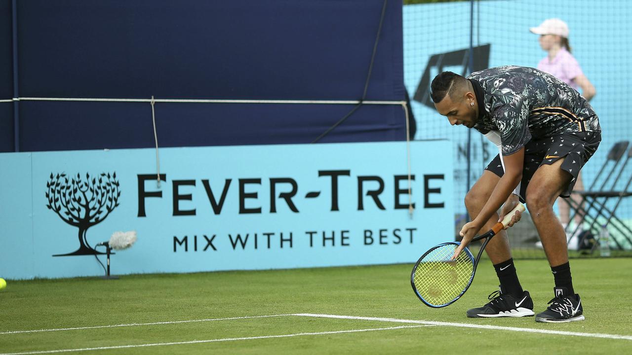 Australia's Nick Kyrgios is fast becoming old news. (Steven Paston/PA via AP)