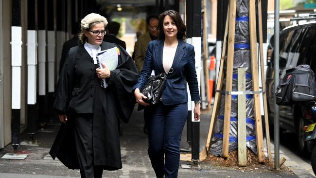 Esther Rockett outside court in 2018. Picture: AAP Image/Joel Carrett