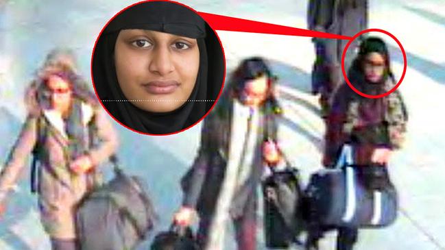 Shamima Begum (right, inset) is the only known survivor of the three schoolgirls from Bethnal Green Academy whose fate has been unknown at home since they fled Britain together in 2015 to join Islamic State.