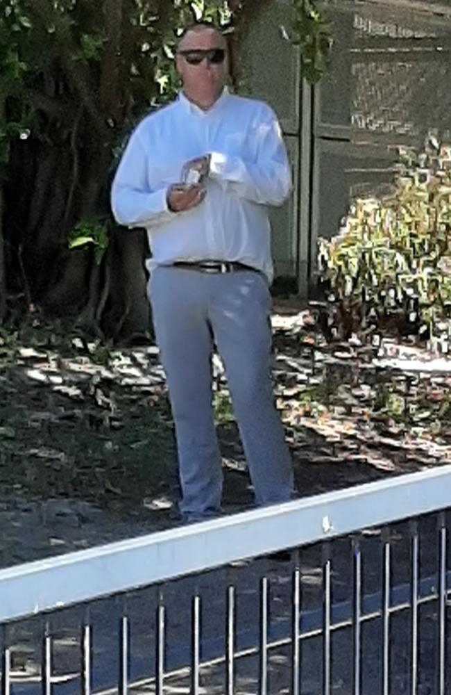 Graeme David Smith outside Redcliffe Magistrates Court. Photo: Erin Smith