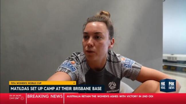 Matildas set up World Cup camp at Brisbane base