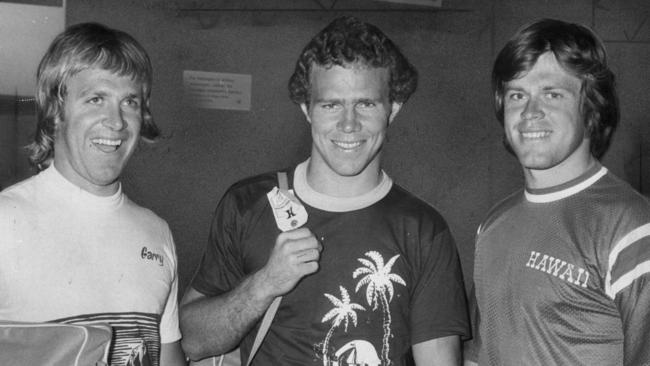 The Hughes brothers (L to R): Garry, Mark and Graeme Hughes.