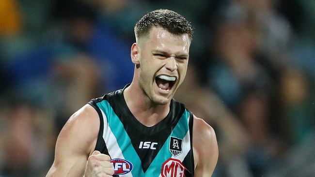 Port Adelaide is open to trading Peter Ladhams.