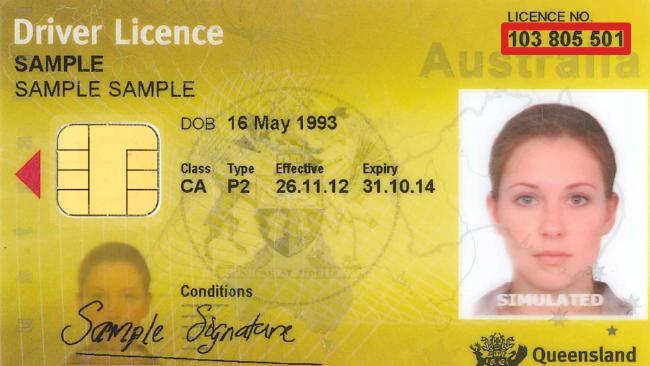 New Queensland driver’s licences don’t feature a person’s gender or height. Picture: Contributed